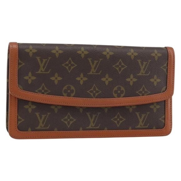LOUIS VUITTON Monogram Pochette Dam PM Clutch Bag